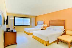 Double rooms at Occidental Tucancún Beach Hotel 